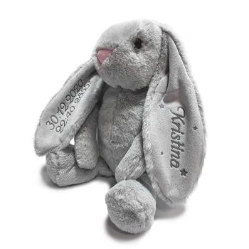Именной зайчик 39 см